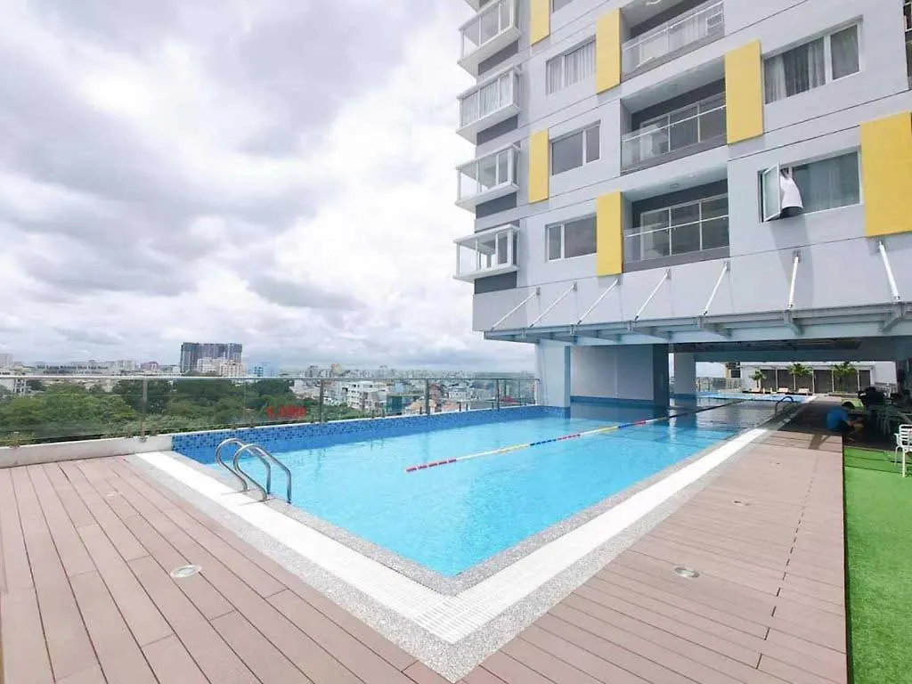 Charmington La Pointe 2 Bedroom District 10 Ho Chi Minh-stad 0*,